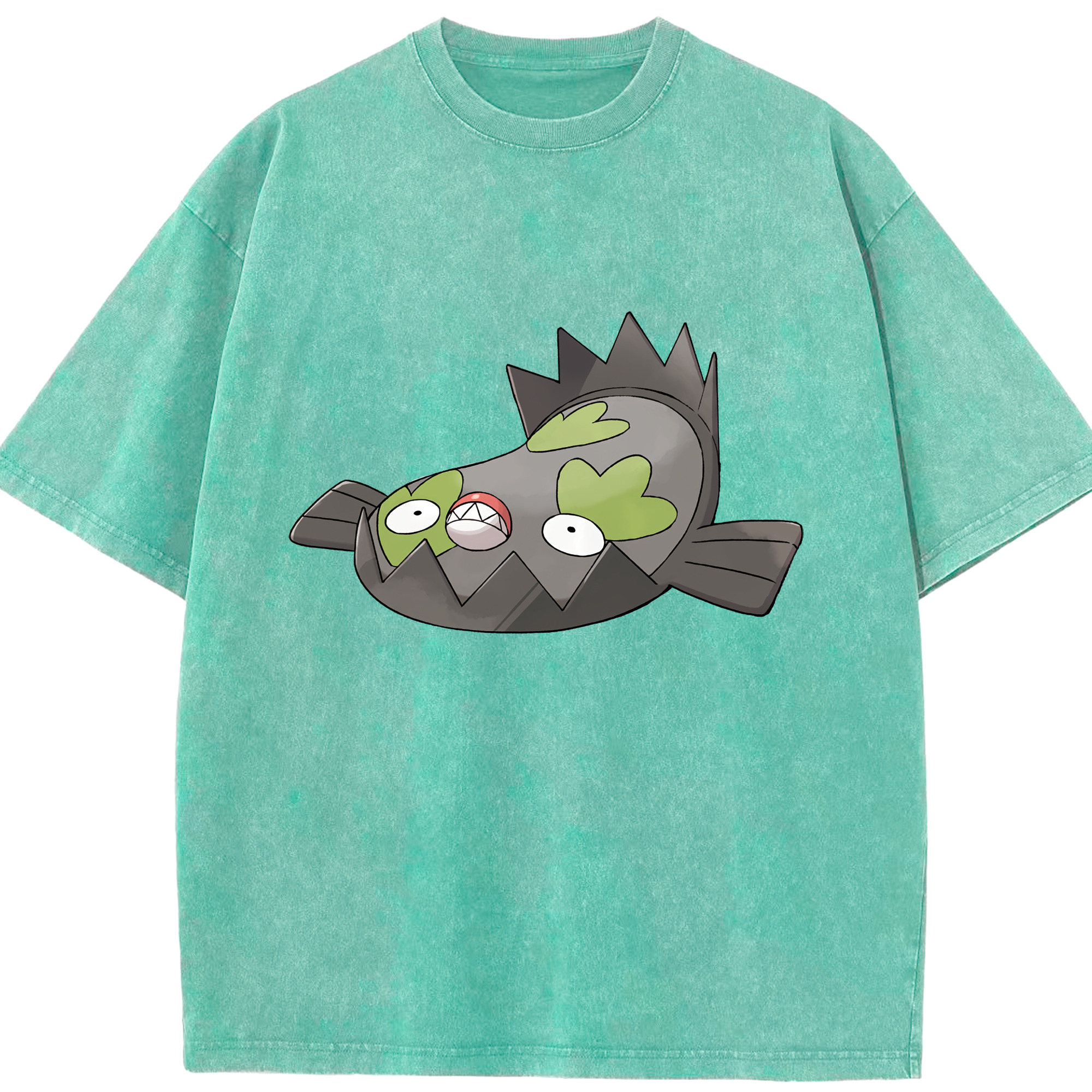 （画像用） ポケットモンスター Pokémon 綿100% ヴィンテージ風 半袖Tシャツ（フロントプリント）